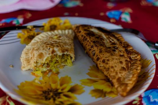 Momo frits fourrés aux légumes Momo frits fourrés aux légumes